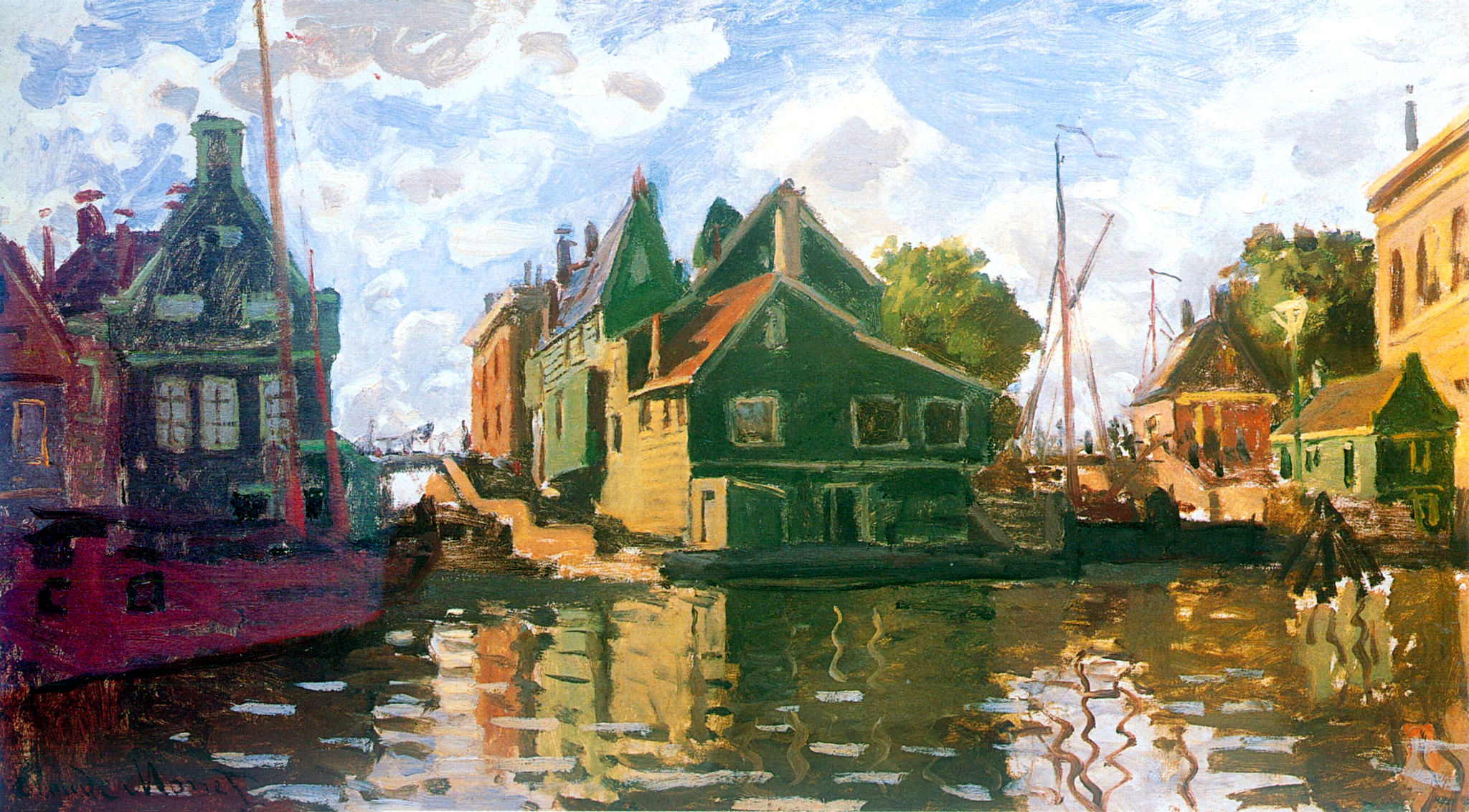 Zaandam, Canal 1871